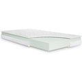 Julius Zoellner Jugendmatratze Soft Hochwertige Juniormatratze 90x200cm Premium Komfortschaum mit Wellenprofil OEKO-TEX Standard 100