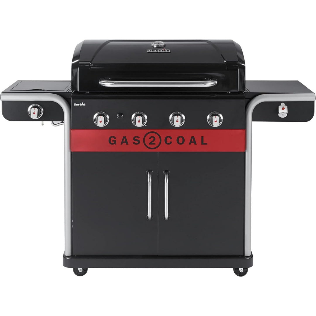 Char-Broil Gas2Coal 440 (2.0) Hybrid Grill Schwarz 4-Brenner Gas Kohlegrill
