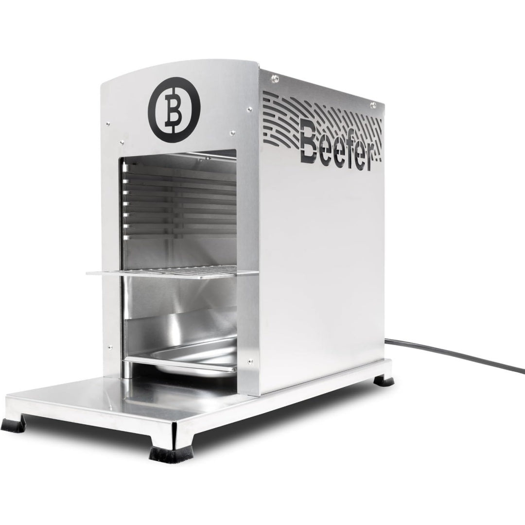 E-Beefer Pro Elektrischer Oberhitzegrill 800 C in unter 5 Min 2 6 kW GS-zertifiziert nach DIN EN 60335 Kein Gas Handwarme Aussenflaechen