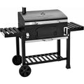 HERO XXL Smoker Holzkohlegrill mit Trolley