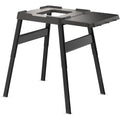 Woodfire Verstellbarer Staender und Beistelltisch Grau 4718J800EUUK Aussenofen- und Grillstaender robuster Outdoor-Kochtisch und Pizzaofenstaender