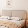 Bett Kopfteil Bezug Beige Weicher Cordstoff Bed Headboard Cover Waschbar Bettkopfteil Husse
