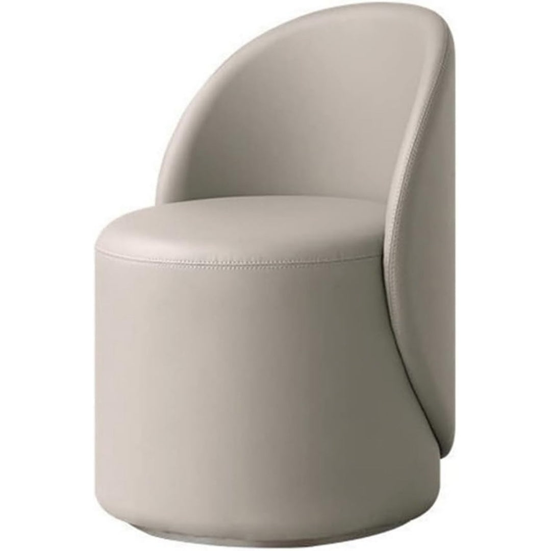 Schlafzimmer-Make-up-Hocker -Make-up-Hocker Einfacher Rueckenlehnenstuhl Schminktischstuhl Drehbarer Schminkhocker (Color C Size 40 40 67cm